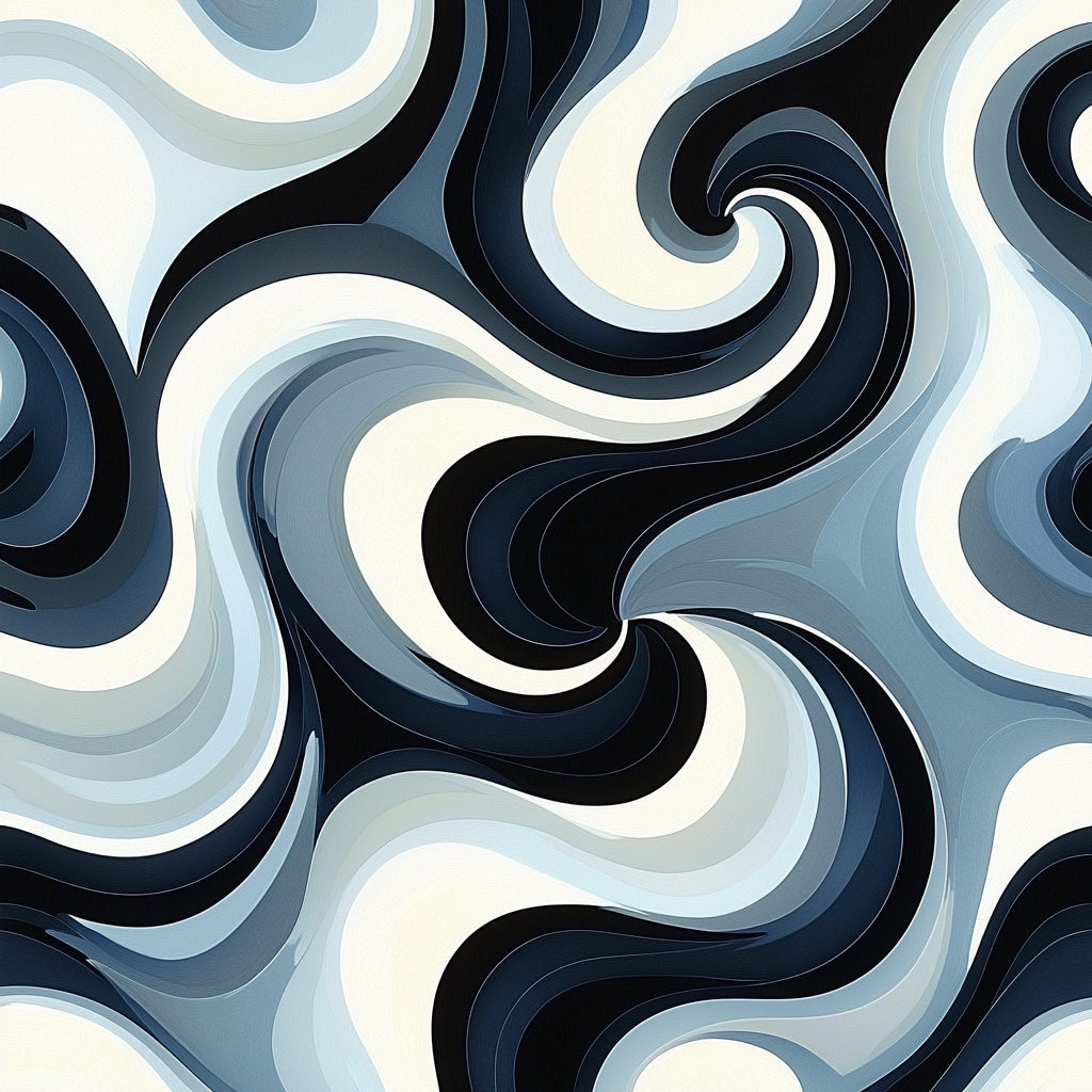 M.C. Escher Inspired Infinite Whirls Paint By Color
