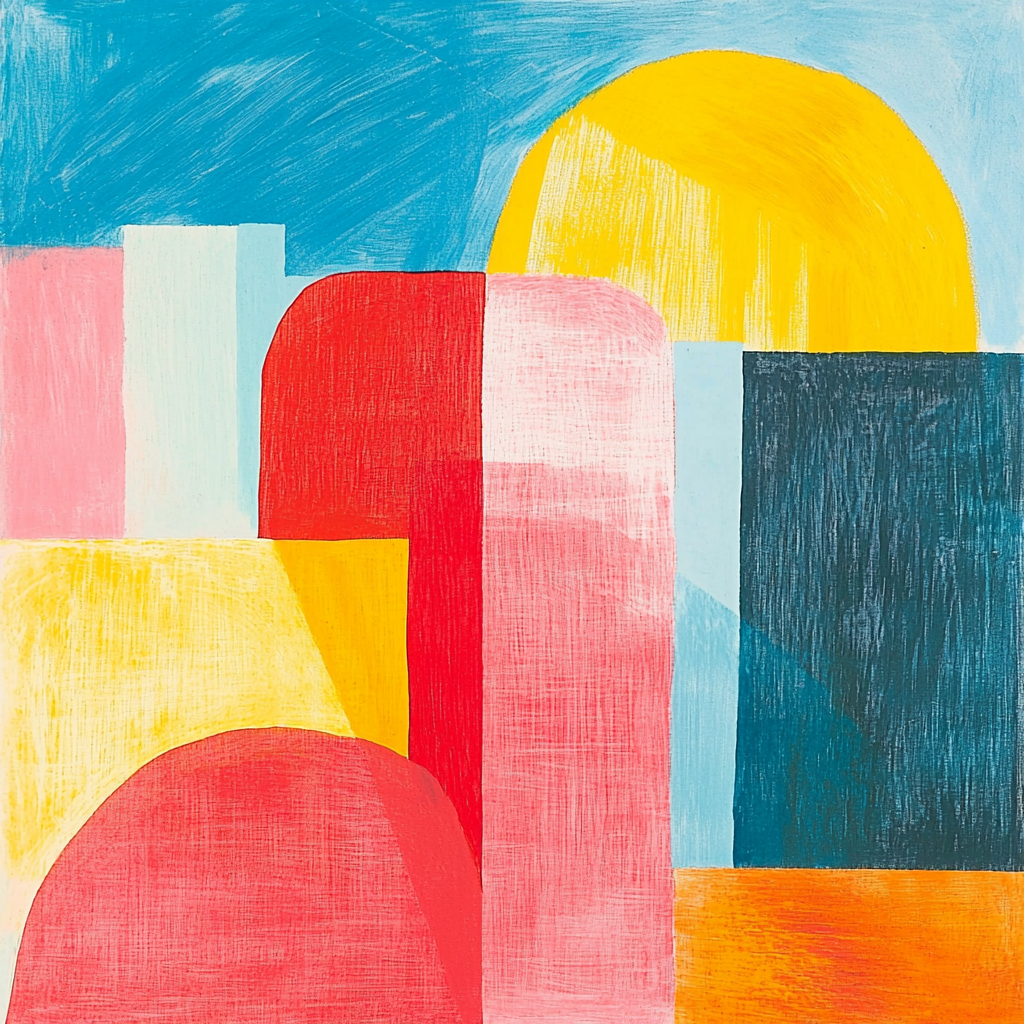 Paul Klee Inspired Visions Of Imagination Painting Number Kit