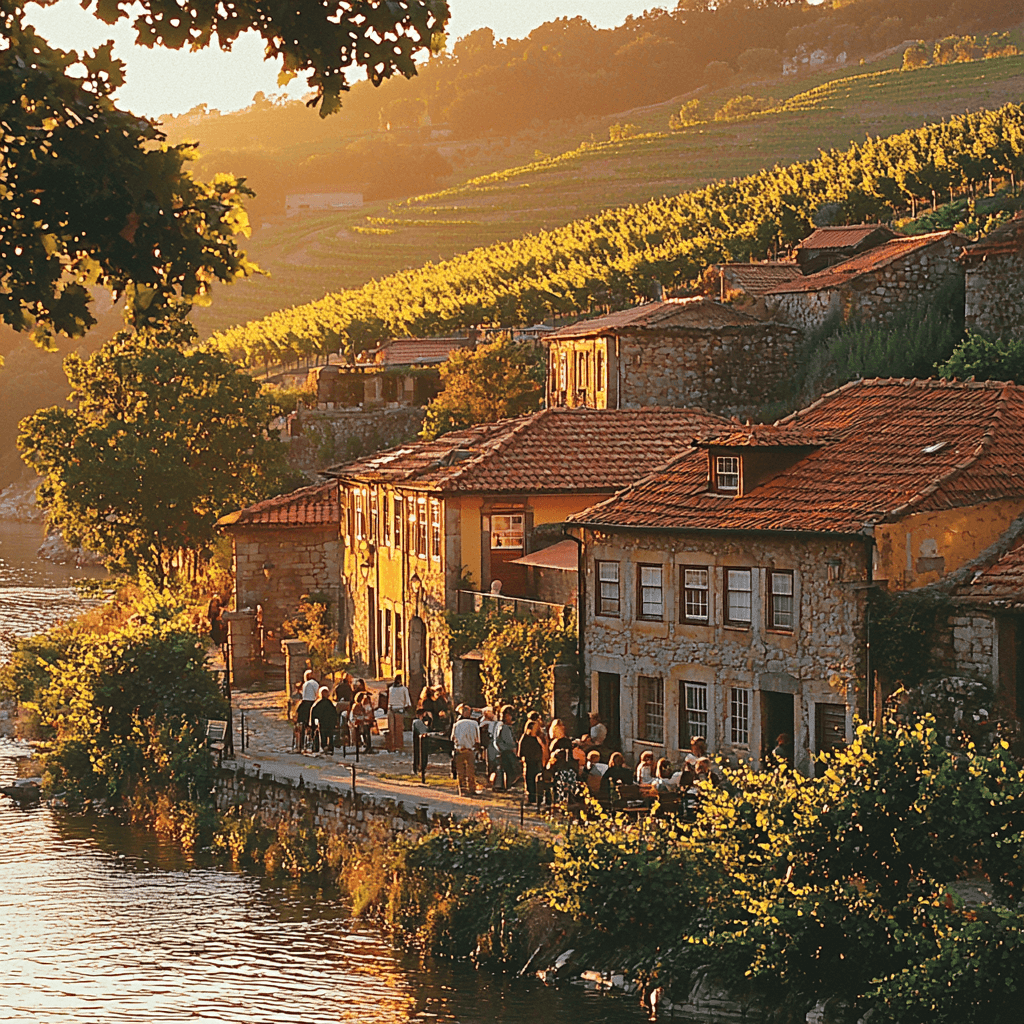 Porto Wine Cellars Number Painting