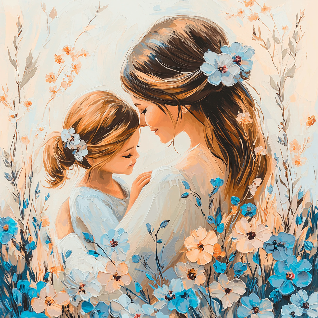 The Heart Of Motherhood Painting By Numbers Kit
