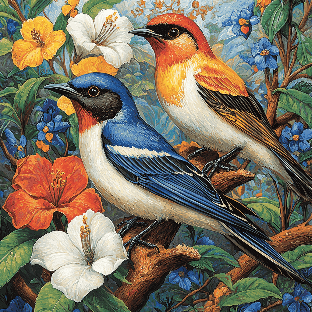 John James Audubon Inspired Bold Wildlife Portraits Paint By Numbers Art