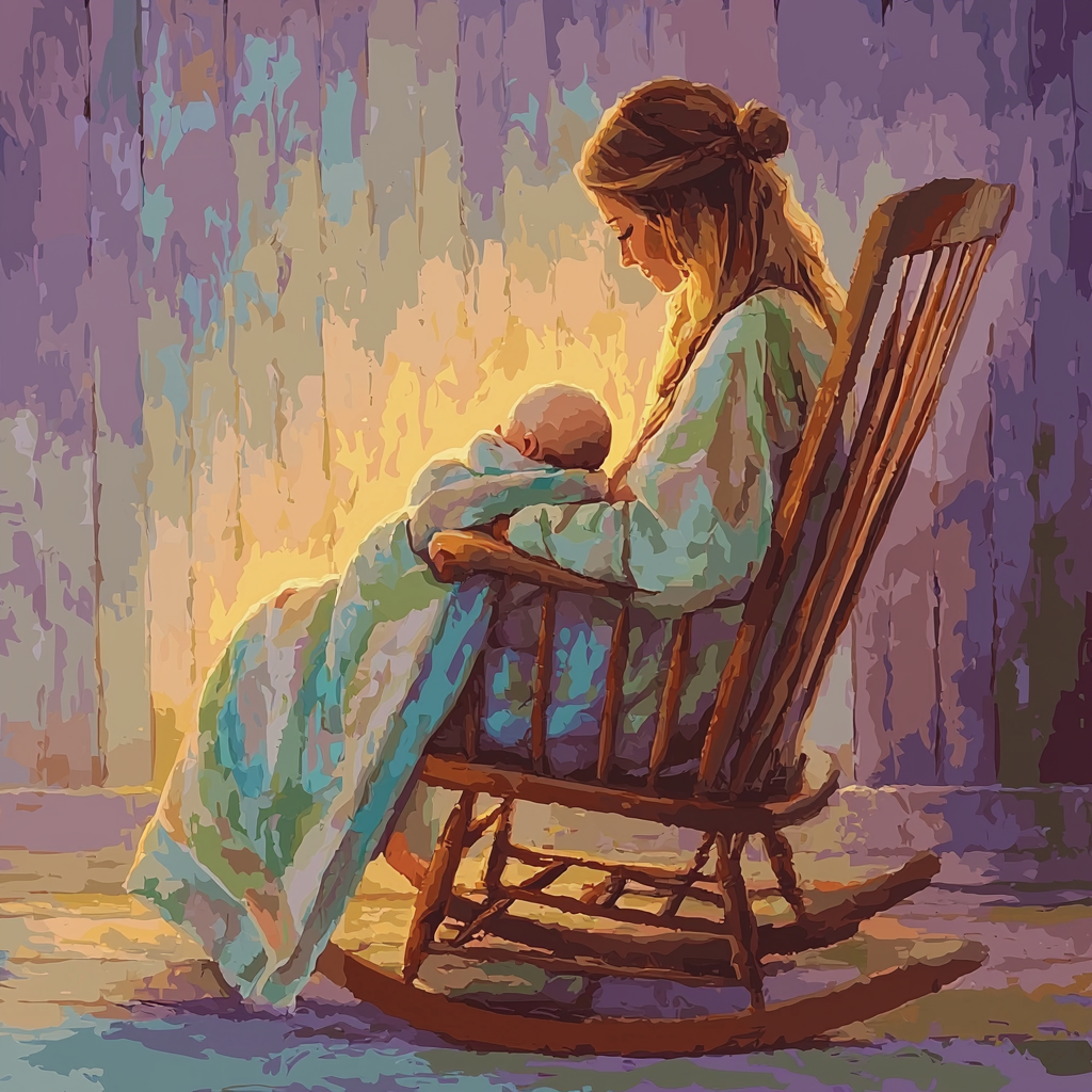 The Heartfelt Lullaby Painting By Numbers Kit