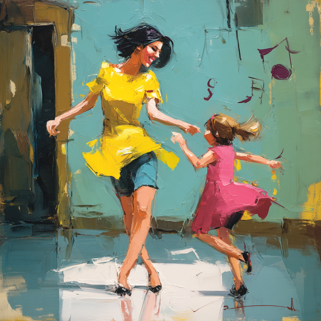 Dance Of The Heart DIY Paint By Numbers