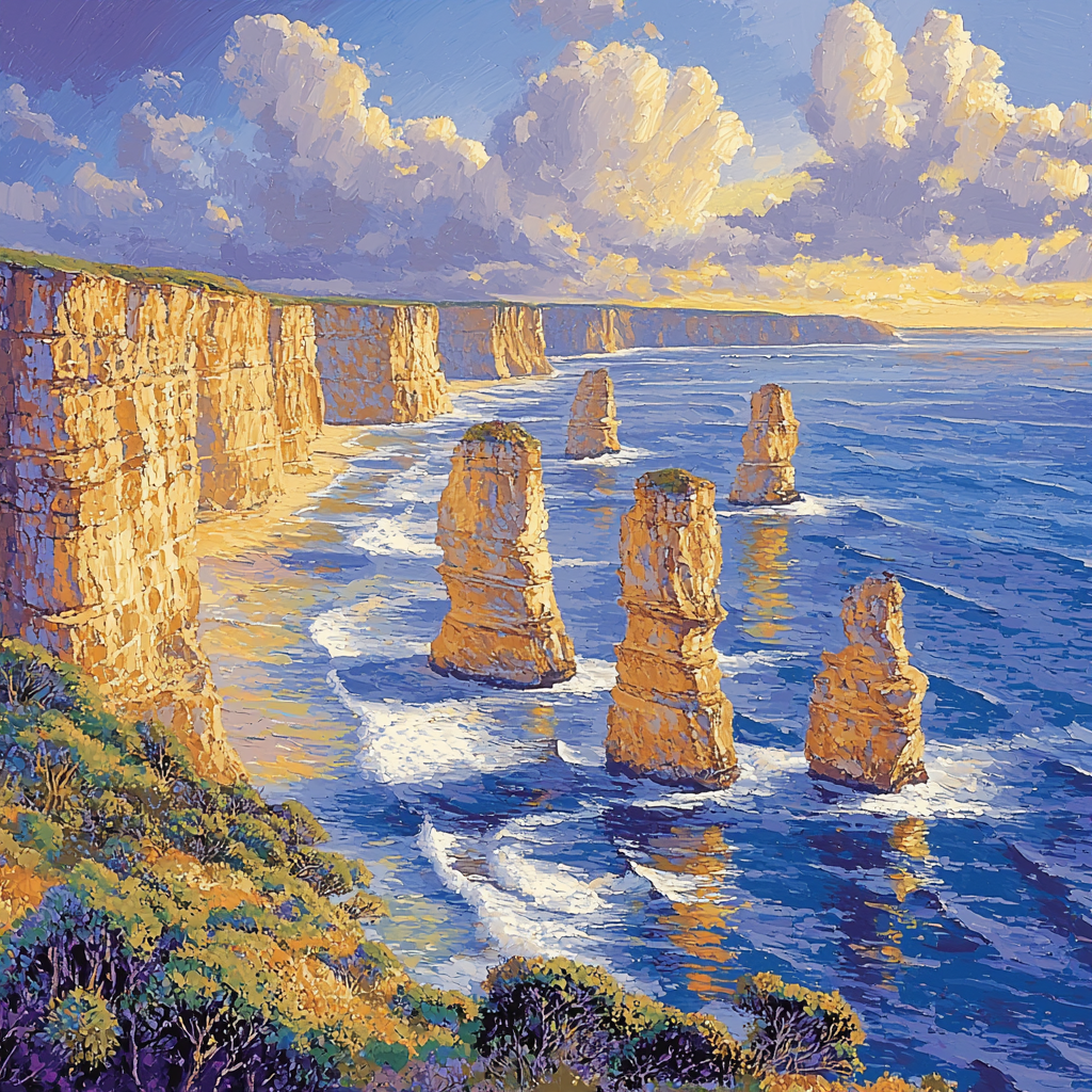 The Twelve Apostles - Victoria DIY Paint By Numbers