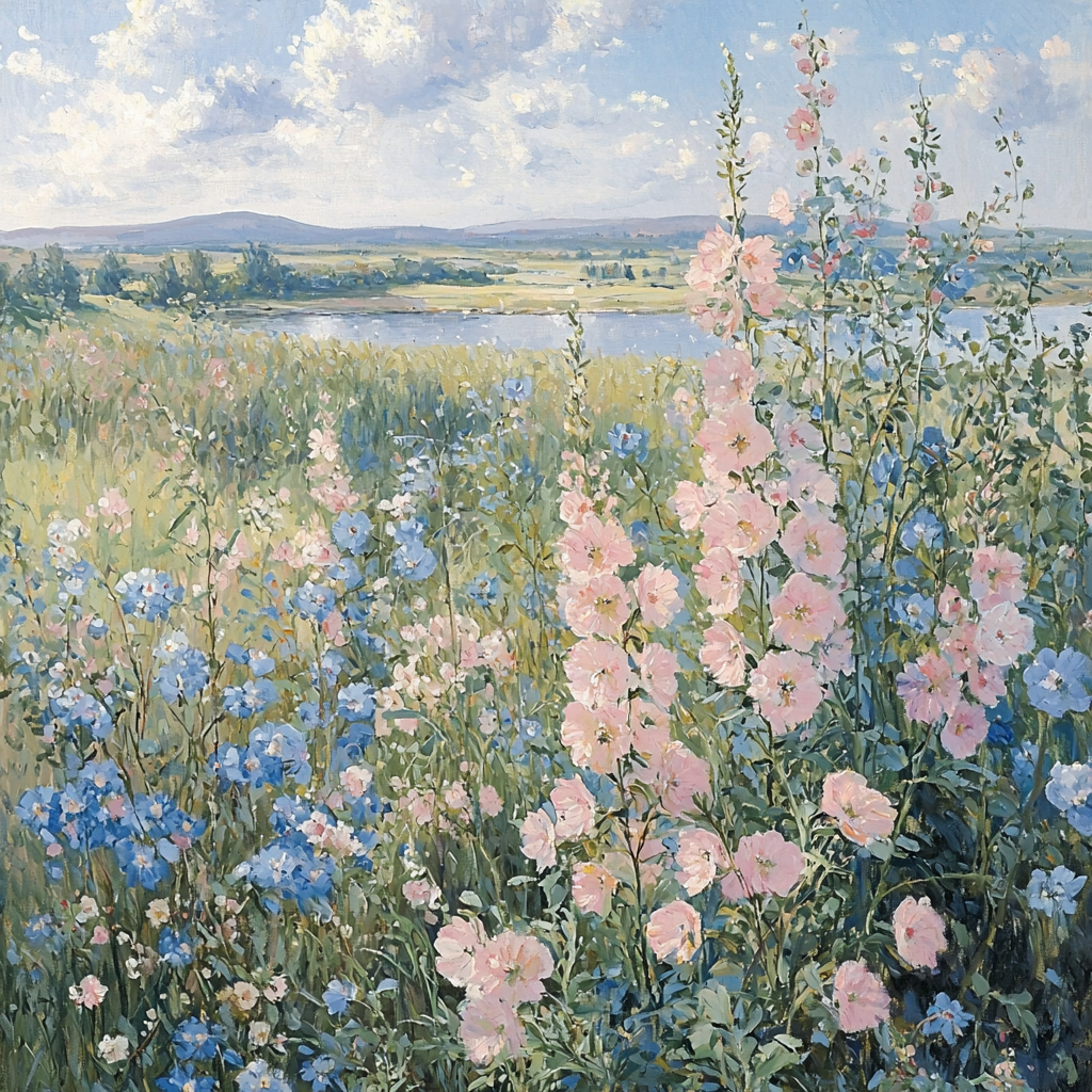 Edgar Degas Inspired Serenity Of Blossoms Paint By Number