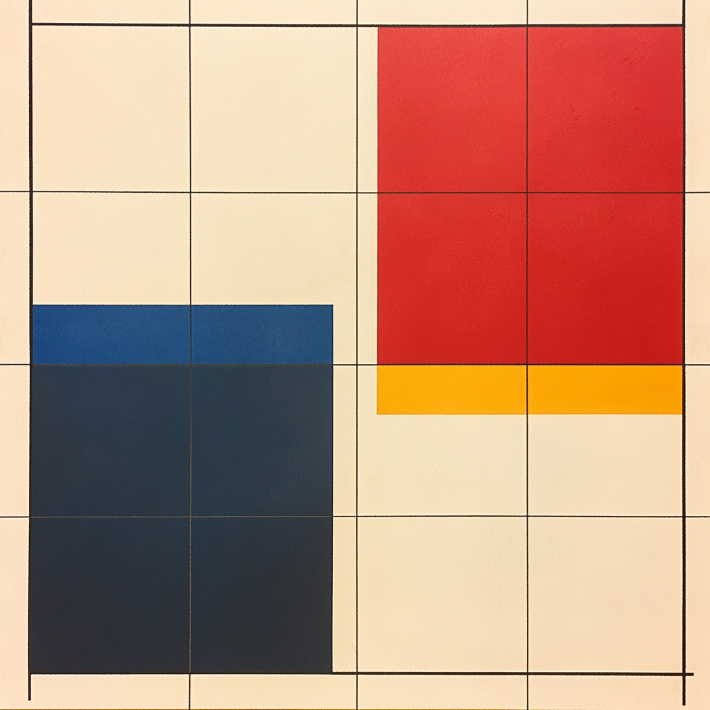 Kazimir Malevich Inspired Silent Geometry Painting by numbers kit