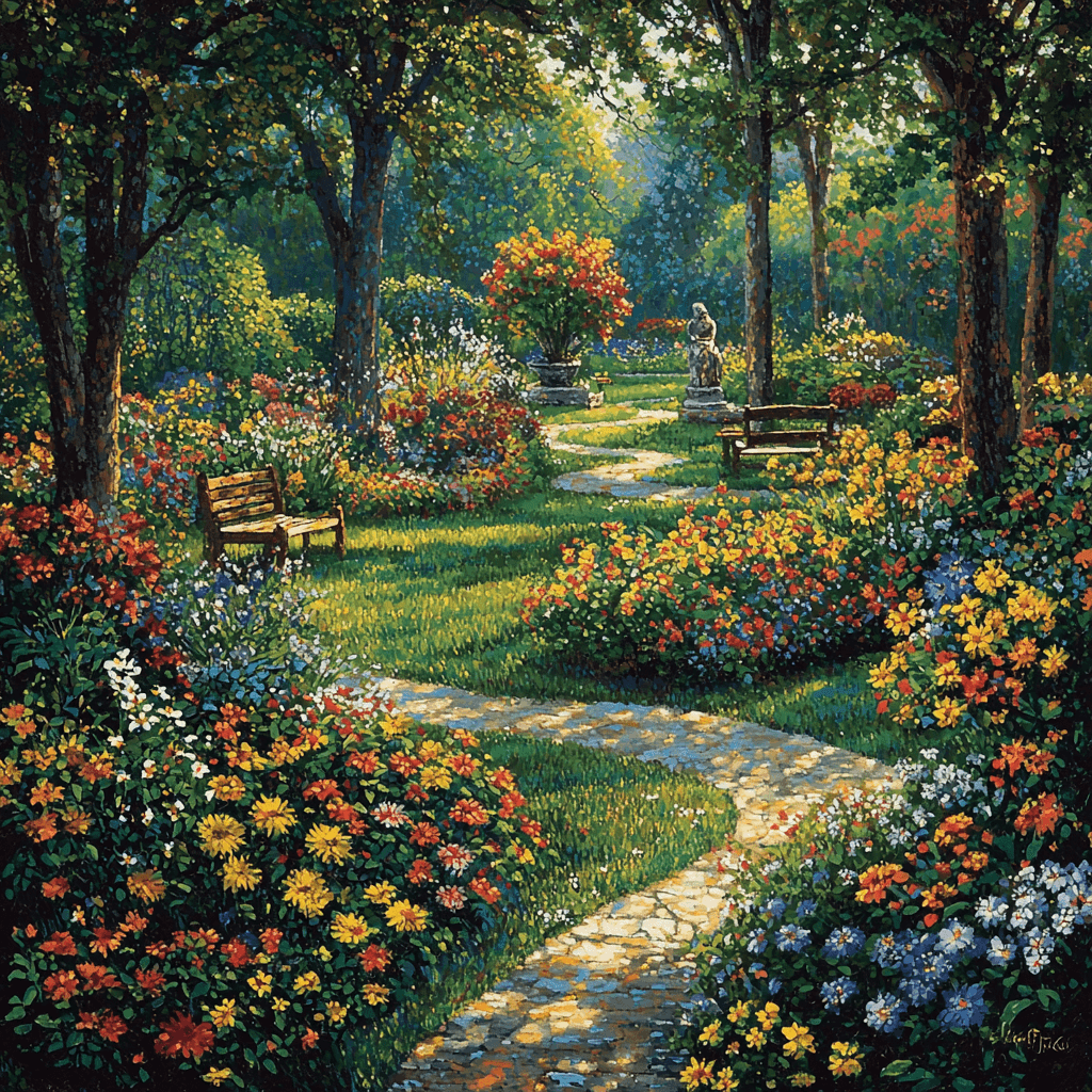 The Lost Gardens Of Heligan Numbered Painting Kits