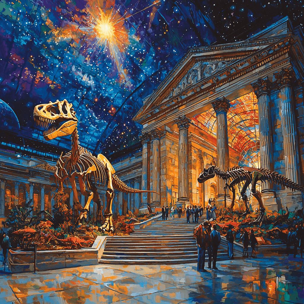 Museum Of Natural History DIY Paint By Numbers