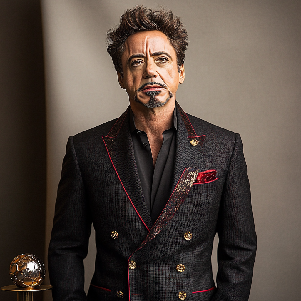 Robert Downey Jr.: Forging The Iron Mind Of A Modern Inventor Painting by numbers kit