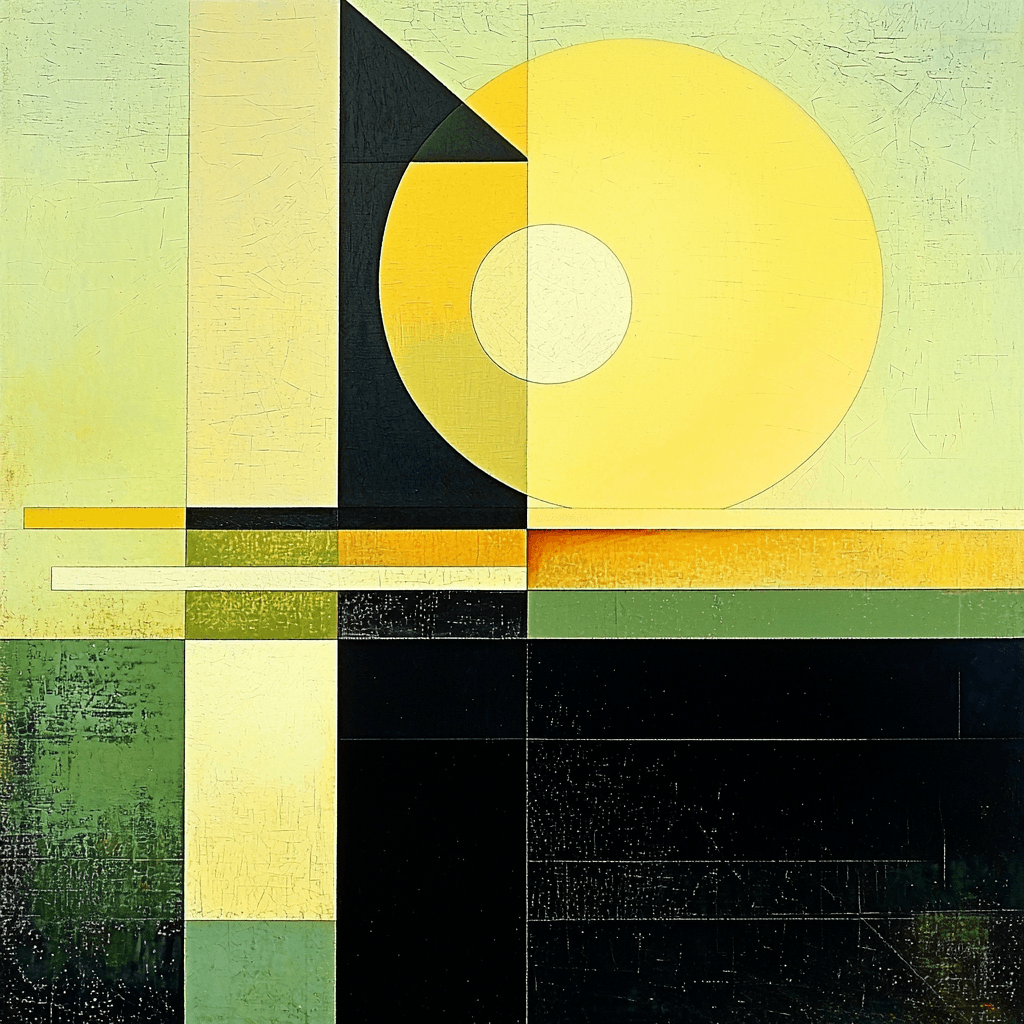 Kazimir Malevich Inspired Ethereal Equilibrium Painting By Numbers Kit