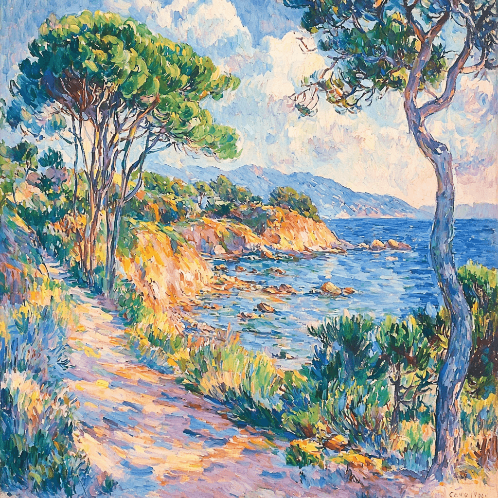 Paul Cézanne Inspired Harmonious Pastels Numbered Painting Kits