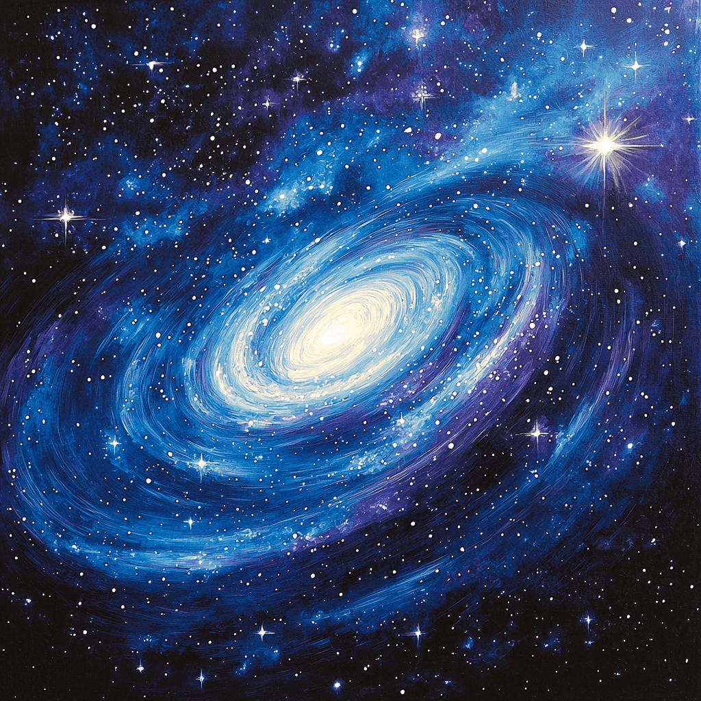 Georges Seurat Inspired Serene Starry Night Paint By Numbers