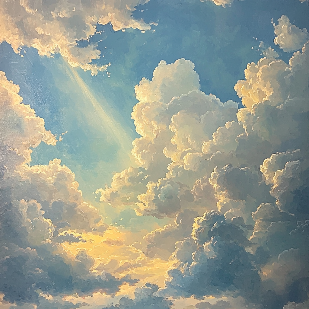 John Constable Inspired Skyward Symphony Painting By Numbers Kit