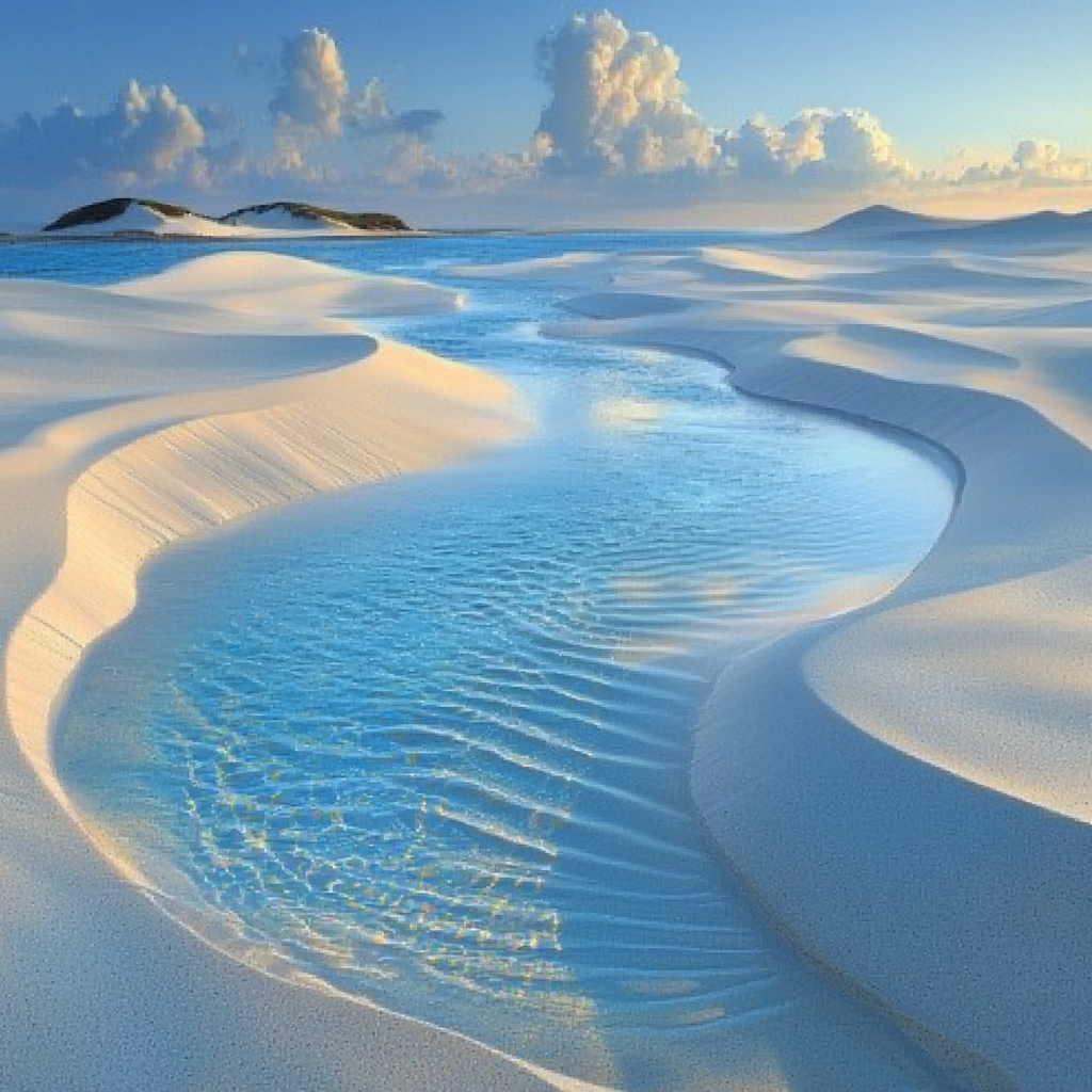 Lençóis Maranhenses National Park - Maranhão, Brazil Paint By Numbers