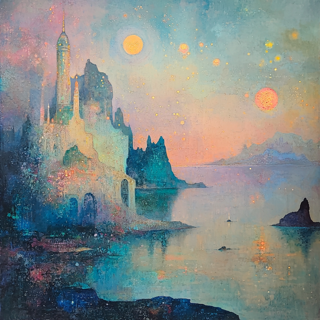 Odilon Redon Inspired Mystic Aura Numbered Painting Kits