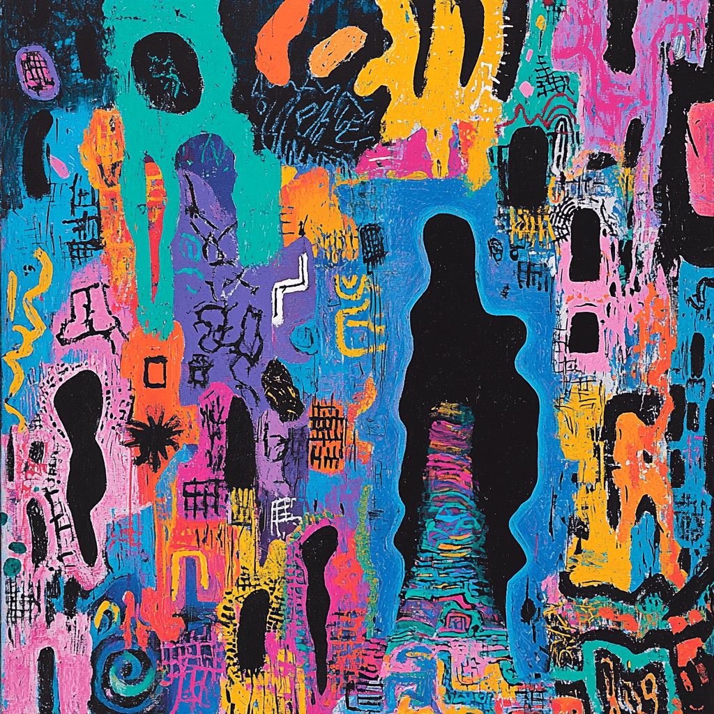 Jean-Michel Basquiat Inspired Voices Of The Void Paint By Numbers Kits