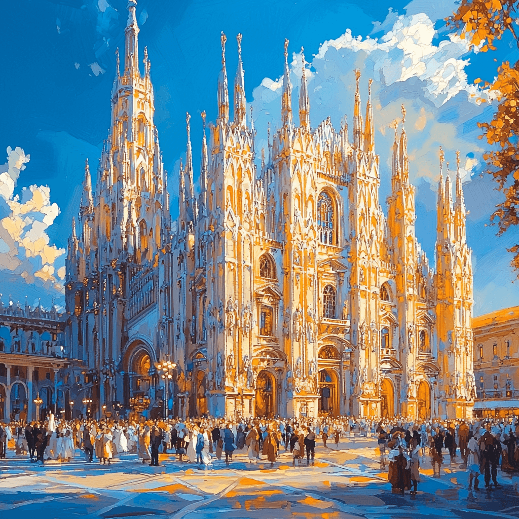 Milan Cathedral - Italy Paint By Number