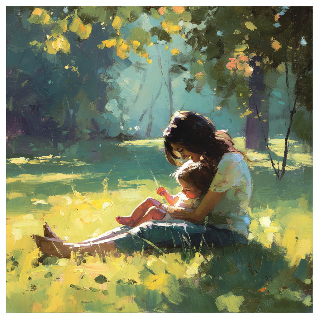 Bond Of Love Painting Number Kit