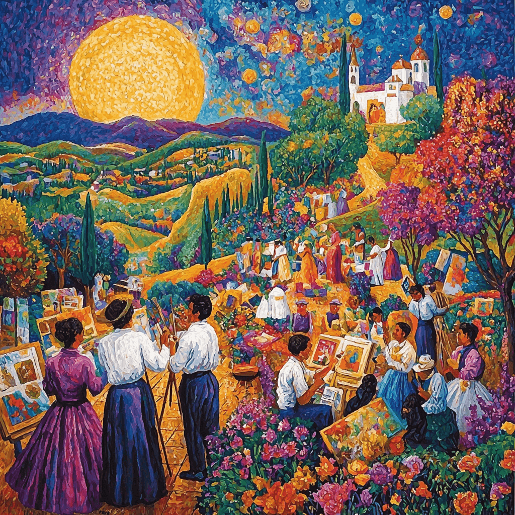 Diego Rivera Inspired The Artistic Community DIY Paint By Numbers