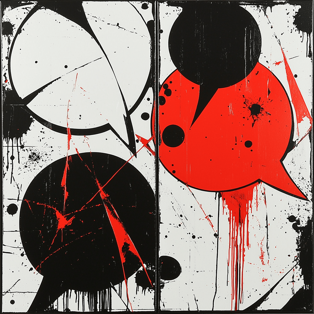 Banksy Inspired Lost In Translation Paint By Numbers Kits