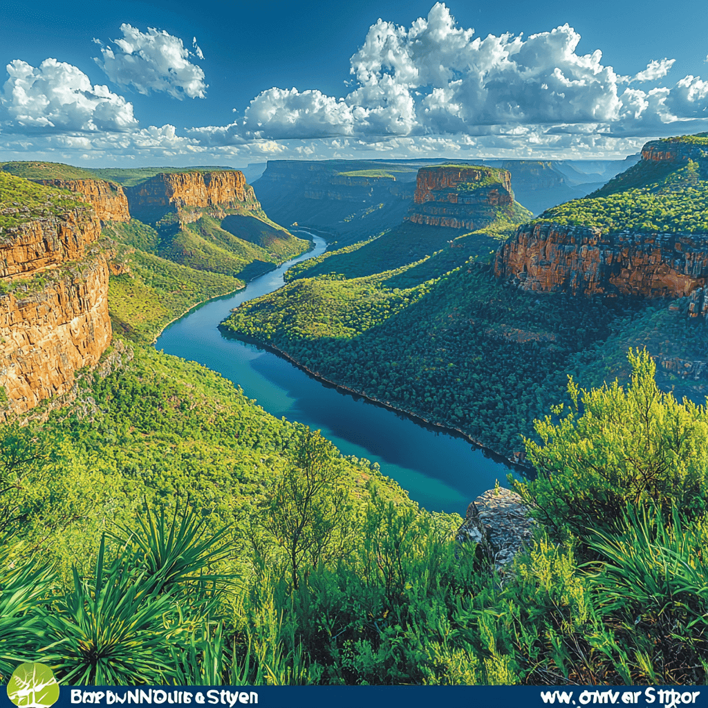 The Blyde River Canyon DIY Paint By Numbers