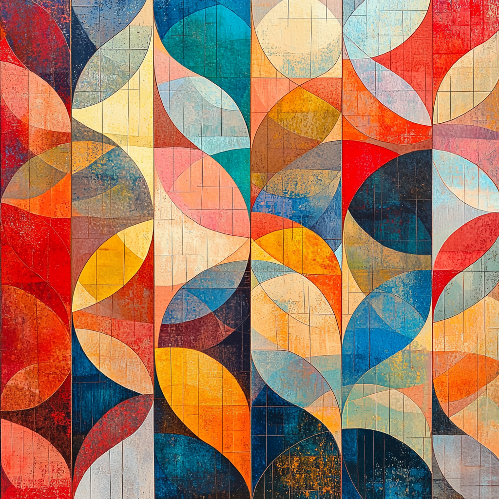 Paul Klee Inspired Illuminated Patterns Painting Number Kit