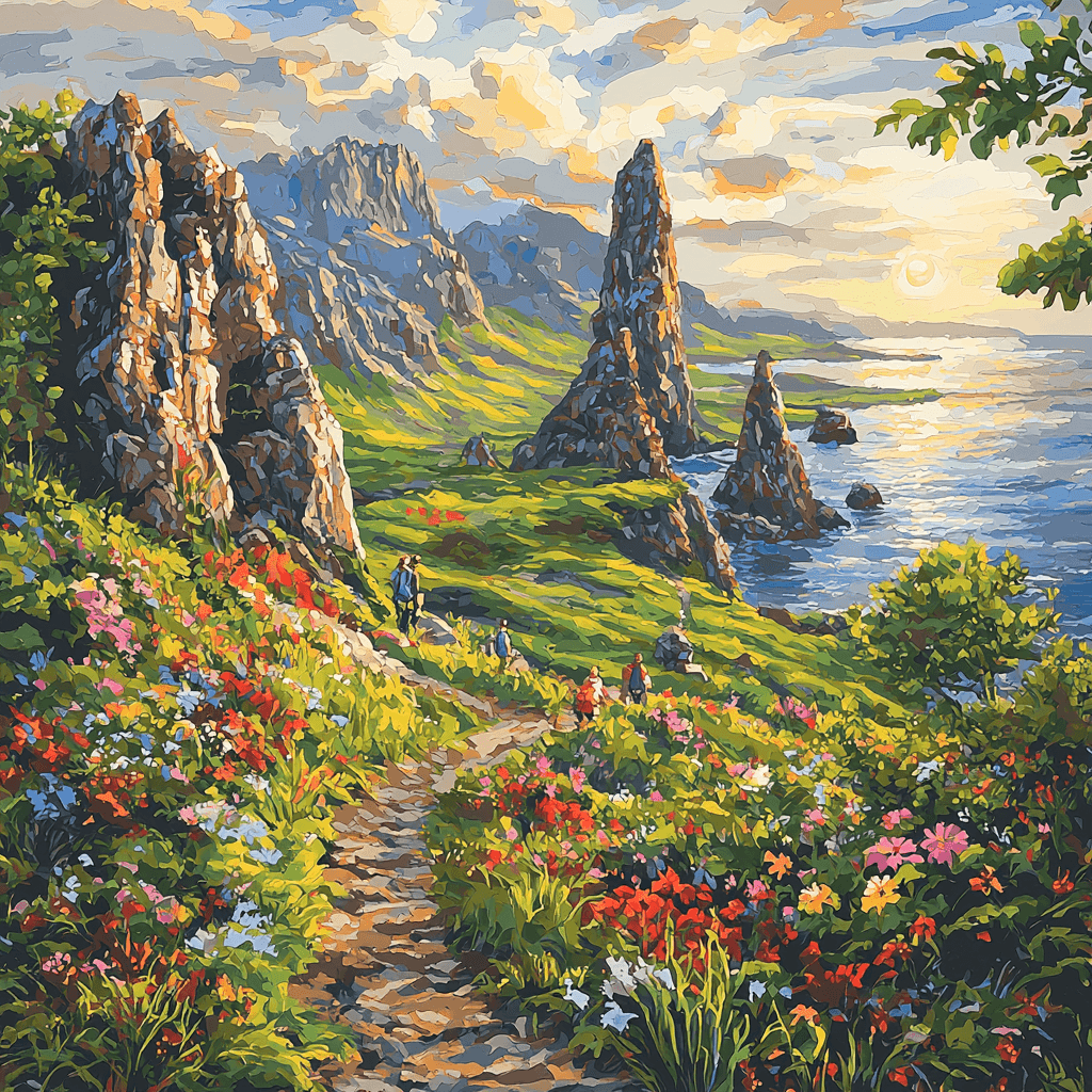 Scotland's Isle Of Skye DIY Paint By Numbers