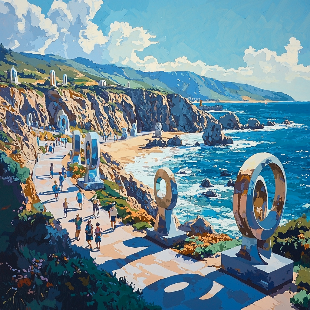 Sculpture By The Sea Paint By Color