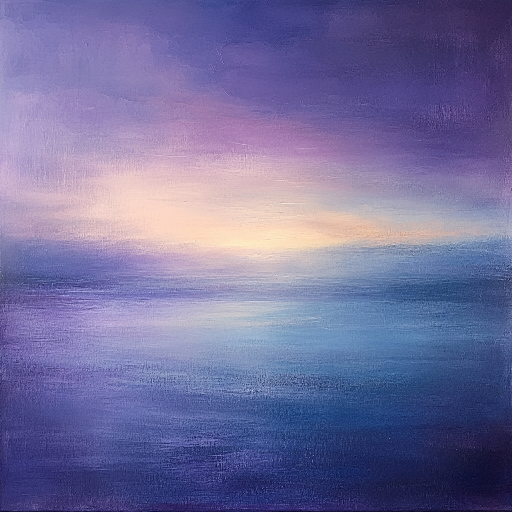 Edgar Degas Inspired Twilight Symphony painting number kit