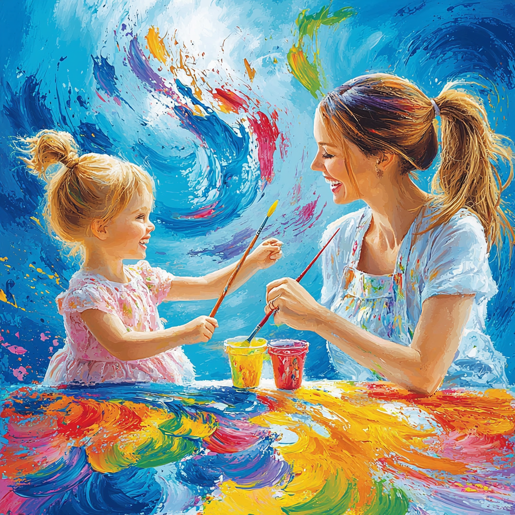 Colorful Memories Painting Number Kit