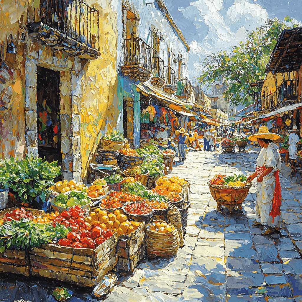 Oaxaca Culinary Tour - Oaxaca Paint By Color