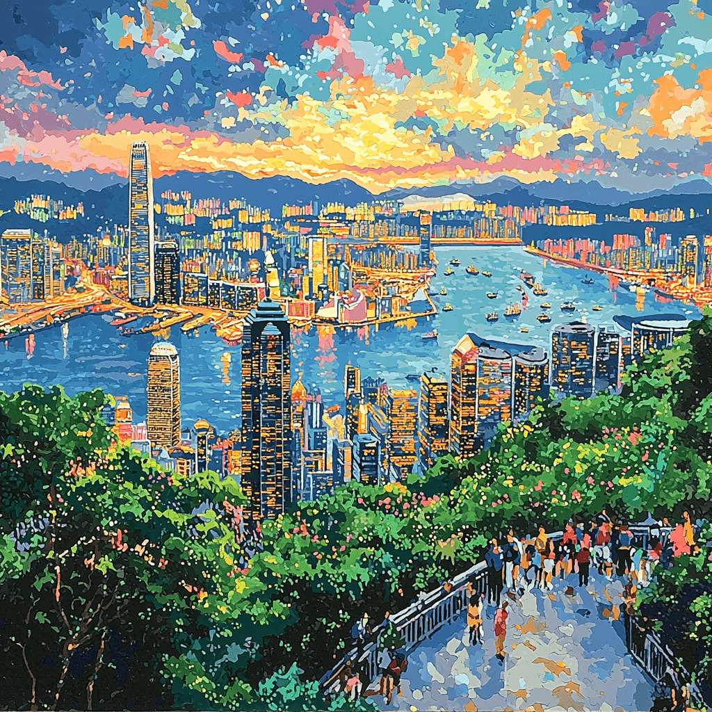 Victoria Peak Paint By Number