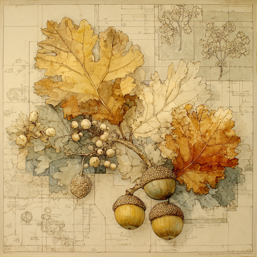 Leonardo Da Vinci Inspired Autumnal Atlas DIY paint by numbers