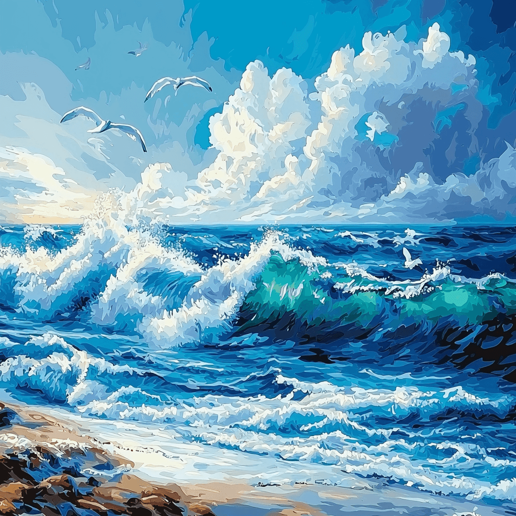 Winslow Homer Inspired Dreams Of The Ocean Numbered Painting Kits