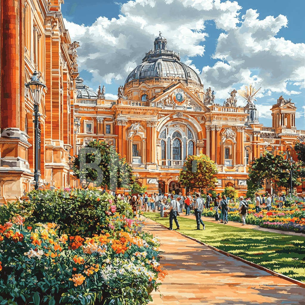 The Victoria And Albert Museum DIY Paint By Numbers