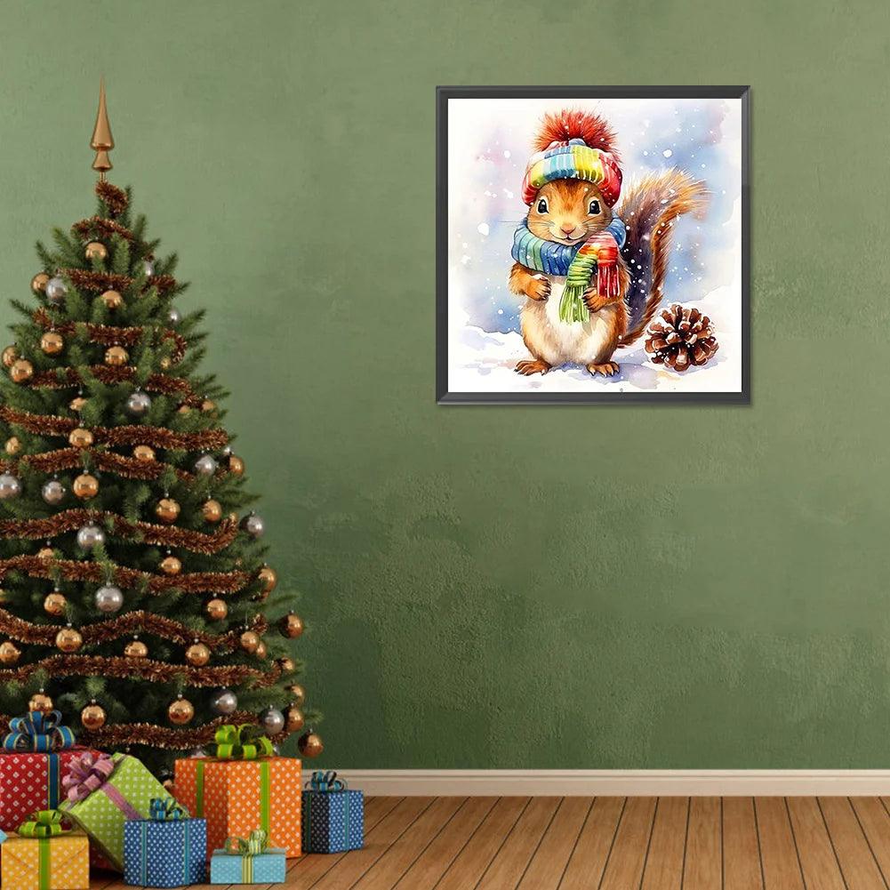 Squirrel Paint By Numbers Kit