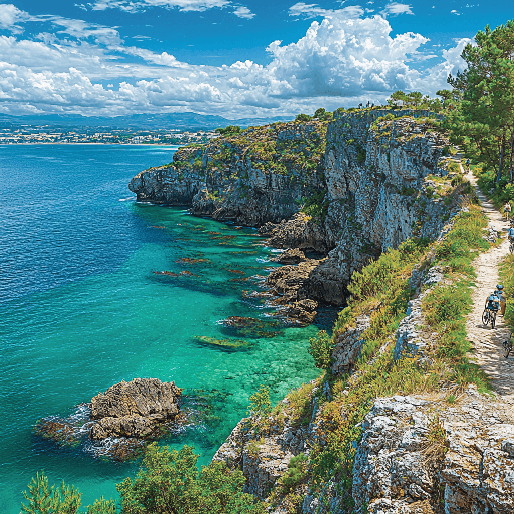 Cascais Coastal Path DIY Paint By Numbers