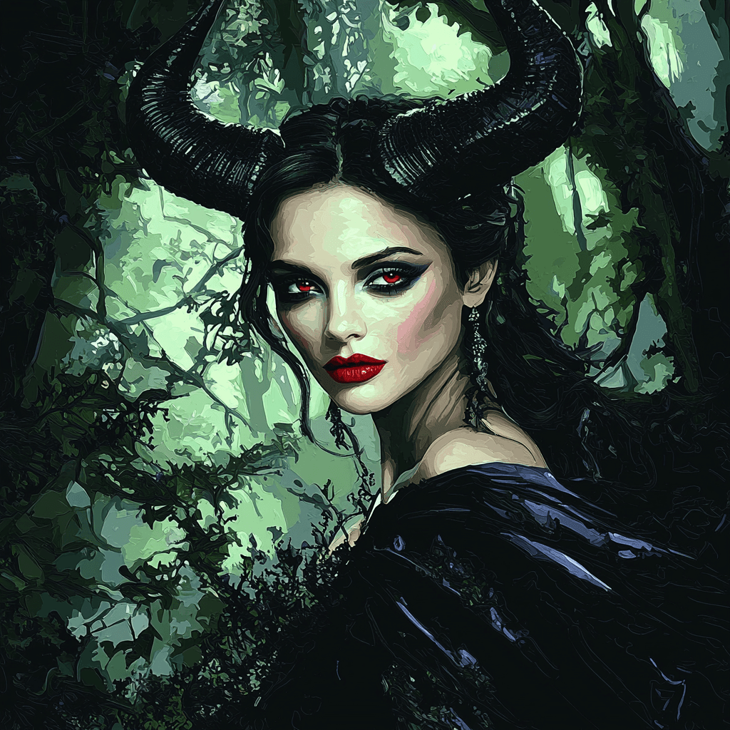 Angelina Jolie: Empress Of The Silver Screen Paint By Number