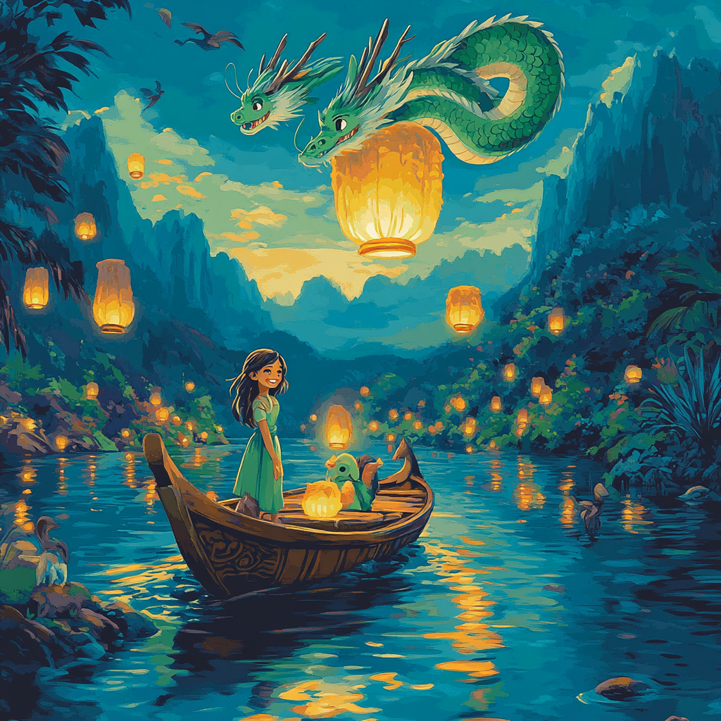 Raya And Sisu Dragon Voyage Disney Inspired DIY paint by numbers