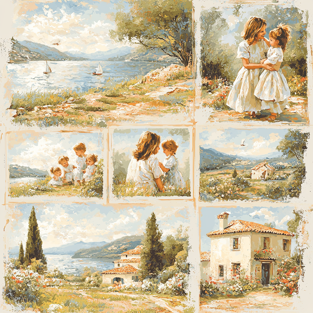 Growing Up Together Paint By Numbers