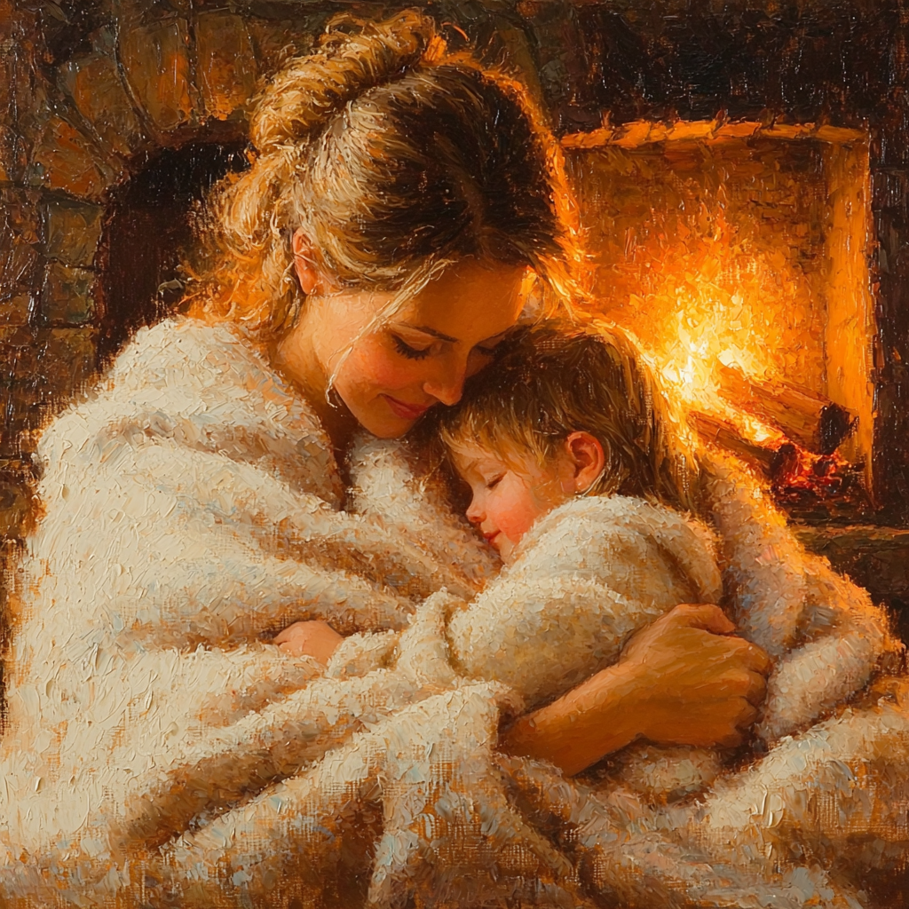 The Comfort Of A Mother Paint By Numbers