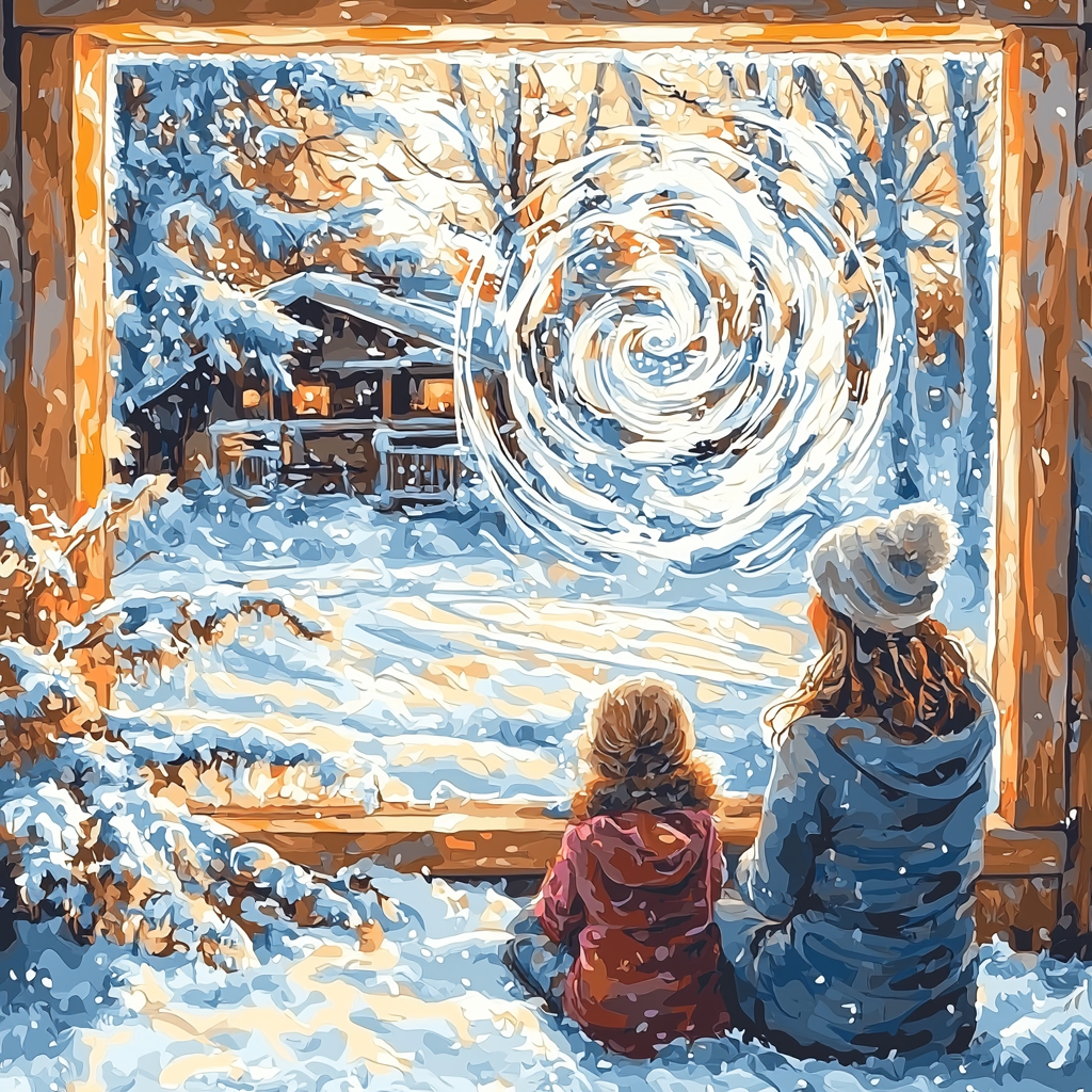 Wintertime Wonders Painting Number Kit