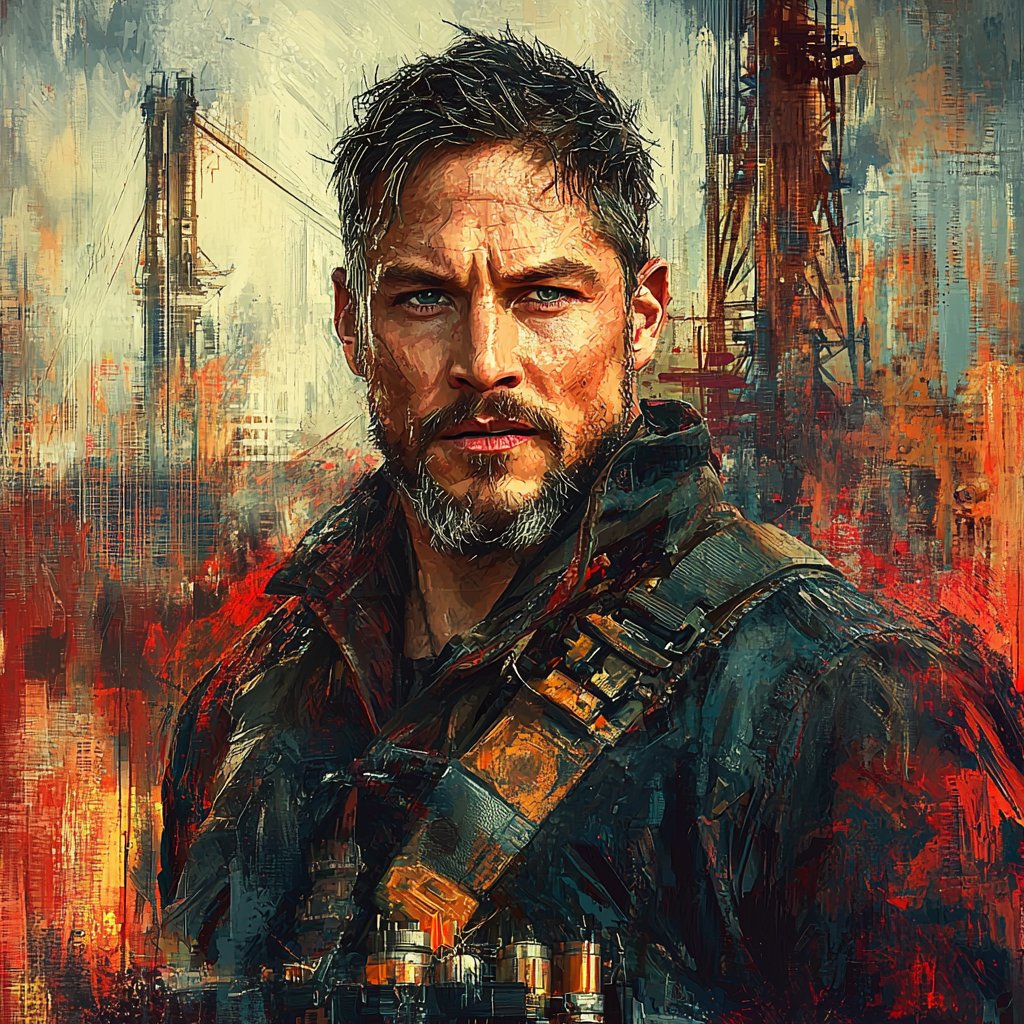Tom Hardy: The Transformative Force Of Cinema Painting Number Kit