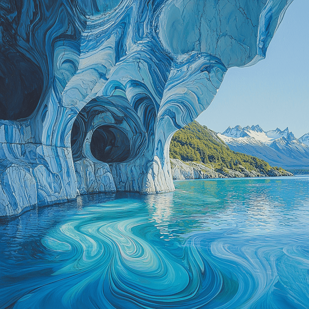 Marble Caves Painting By Numbers Kit