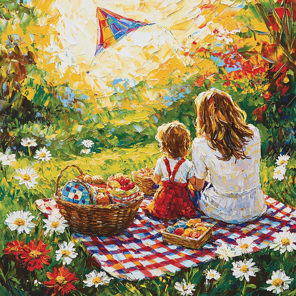 Picnic Of Joy Numbered Painting Kits