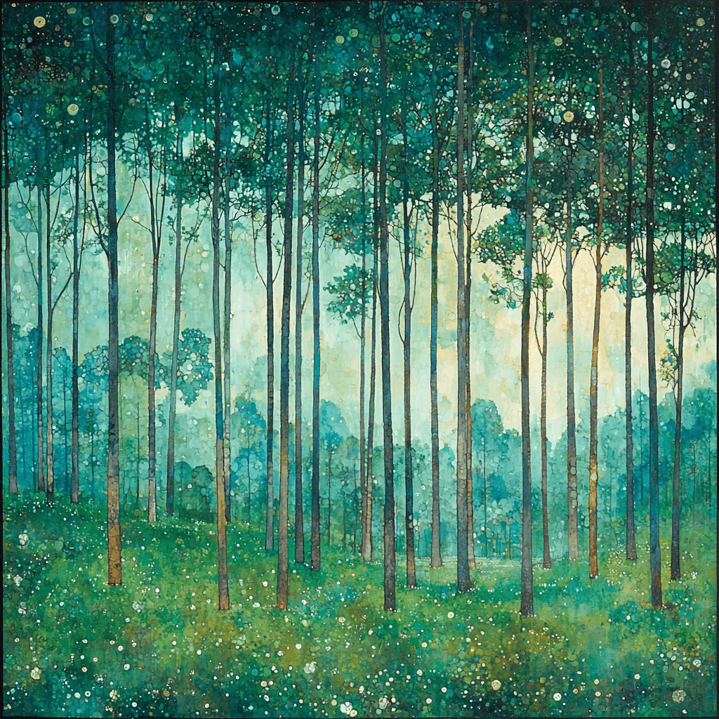Gustav Klimt Inspired The Dance Of Nature Paint By Numbers Art