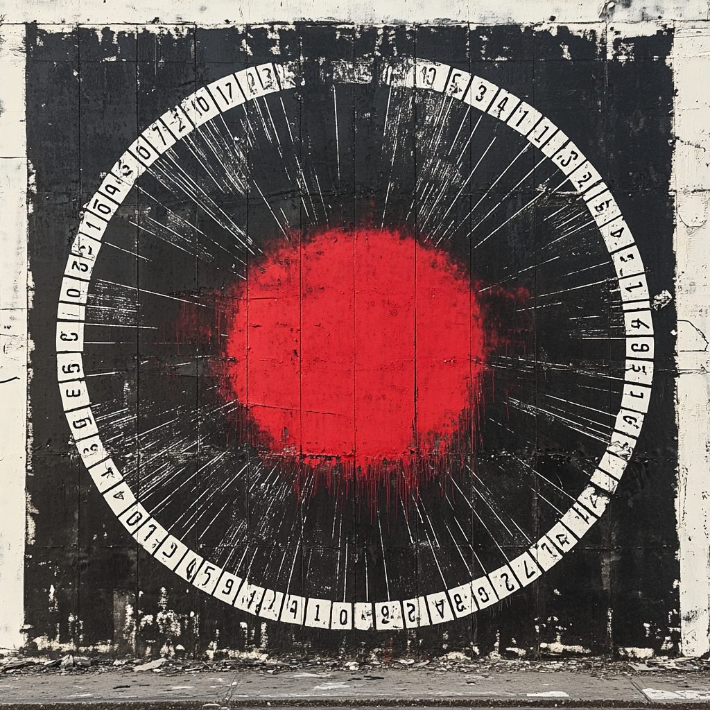 Banksy Inspired War Silence Paint by numbers kits