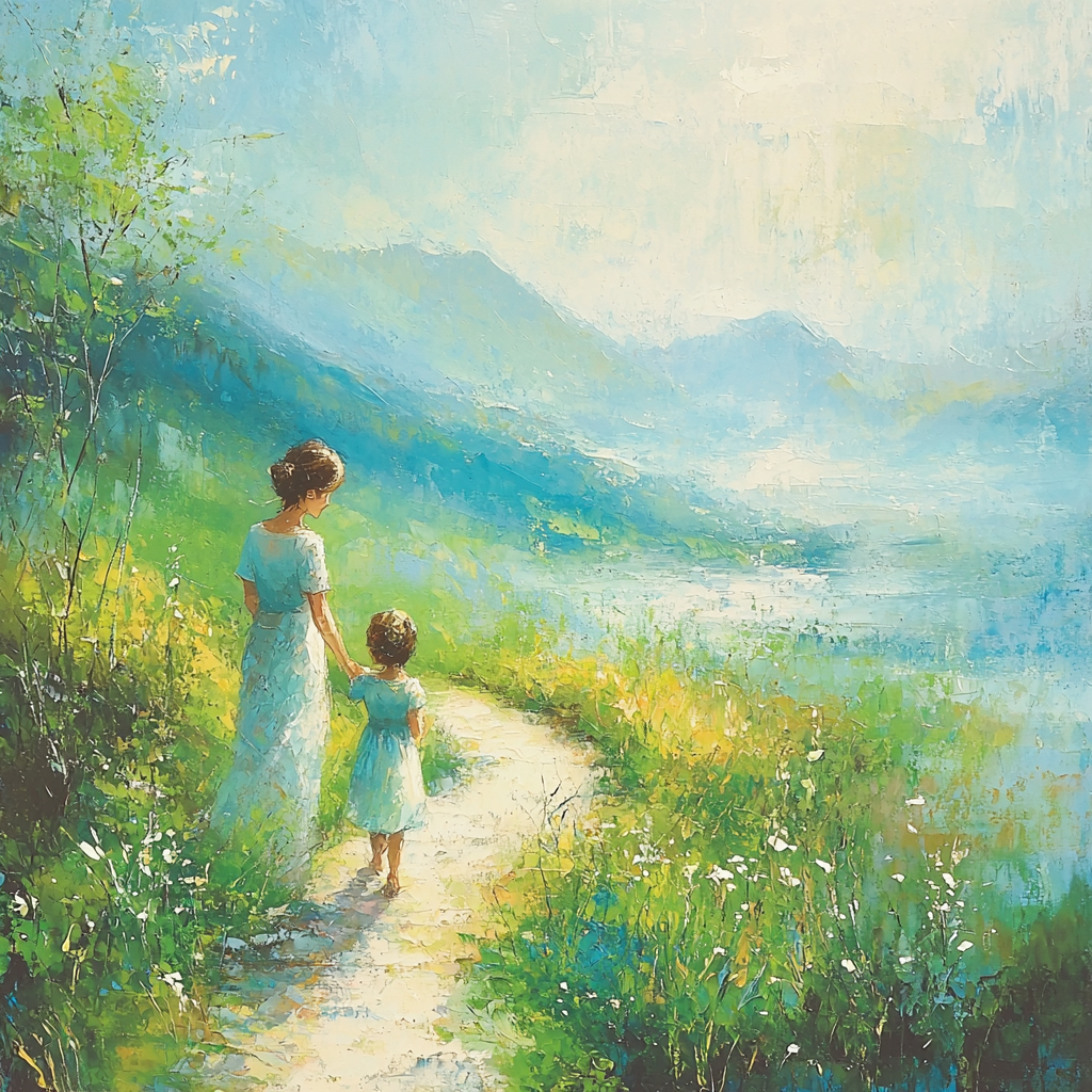 A Mother's Guidance Paint By Numbers