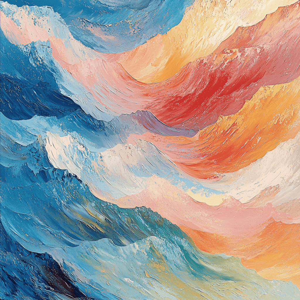 Edgar Degas Inspired Cascading Hues Painting Number Kit