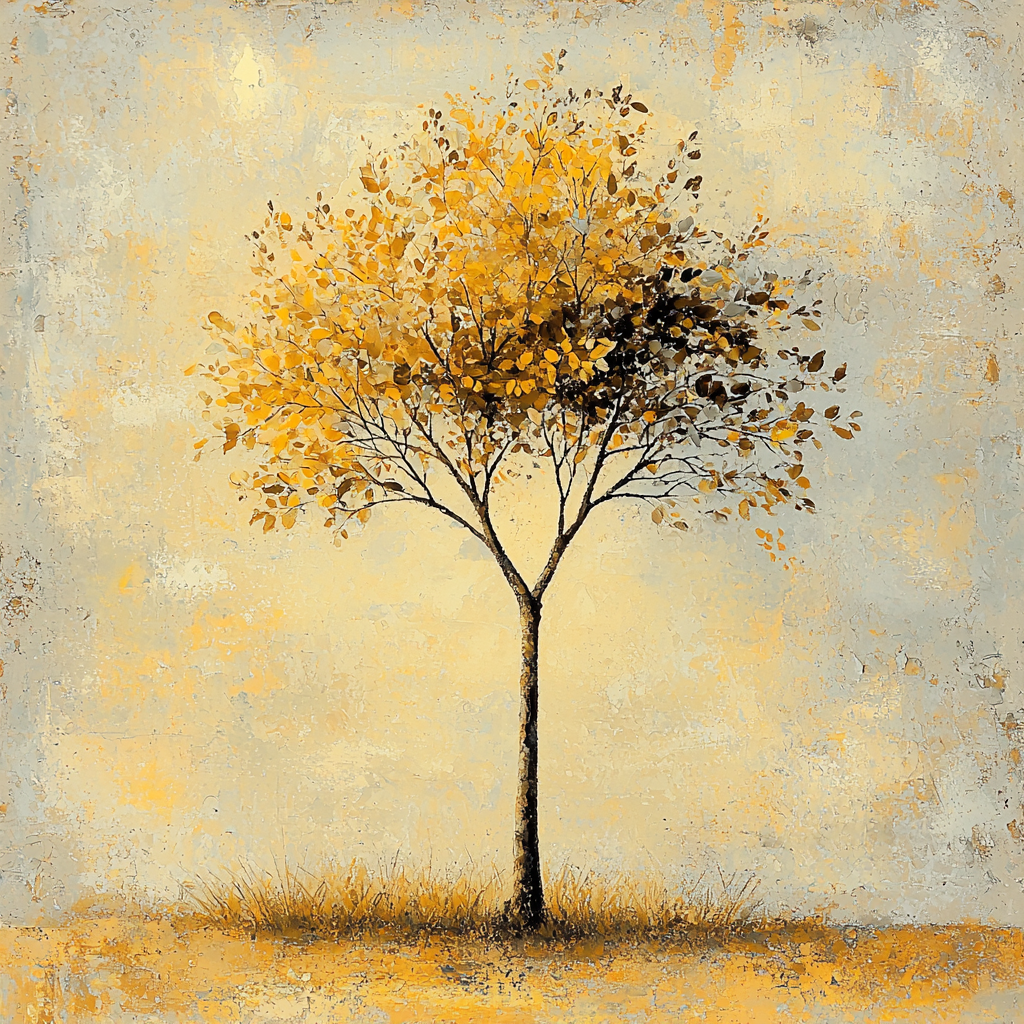 Leonardo Da Vinci Inspired Tree Of Reflection DIY Paint By Numbers